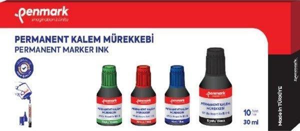 Penmark Permanent Marker Mürekkebi 30 Ml Siyah - Image 1