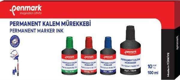 Penmark Permanent Marker Mürekkebi 100 Ml Siyah - Image 1