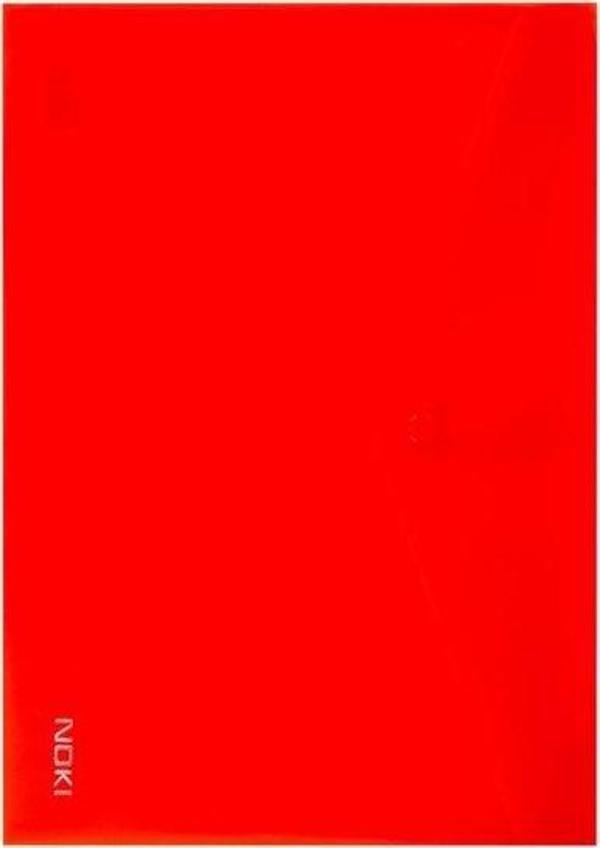 Noki Dosya Çıtçıtlı Evrak Zarfı Kırmızı 3101 - Image 1