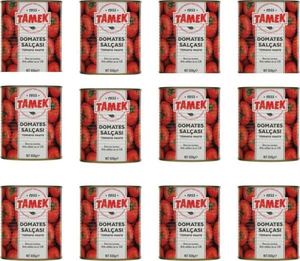 Tamek Domates Salçası 830 G x 12 Adet - Image 1