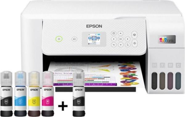 Epson L3266 Wi-Fi + Tarayıcı + Fotokopi Renkli Çok Fonksiyonlu Tanklı Mürekkep Püskürtmeli Yazıcı - Image 1