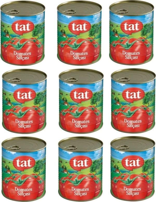 Tat Domates Salçası 830 gr x 9 Adet - Image 1