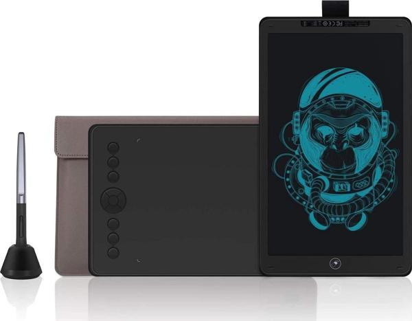 HUION Inspiroy Ink H320M Siyah Çift Amaçlı Grafik Çizim Tableti - Image 1