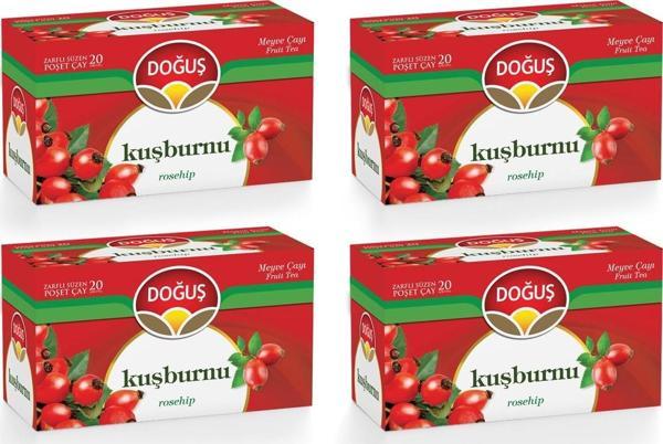 Doğuş Kuşburnu Çayı 20'li x 4 Adet - Image 1