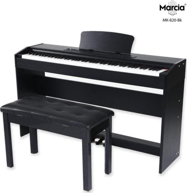 Marcia Mk-820 88 Tuş Dijital Piyano (siyah) - Image 1
