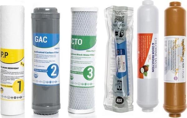 Sulook Su Arıtma Cihazı Çift Karbonlu Açık Kasa 6'lı Filtre Seti, Lg Membranlı - Image 1