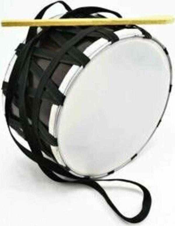 Marcia Gerçek Malzemeden Üretilmiş Çocuk Davulu-tokmak Çubuk Dahildir 30 Cm - Image 1