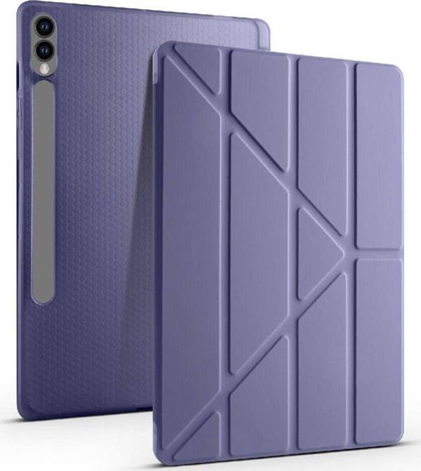 Sneezy Samsung Galaxy Tab S7 Fe T735 / T737 / T730 12.4 İnç Katlanabilir Kalemlikli Standlı Akıllı Kılıf - Image 1