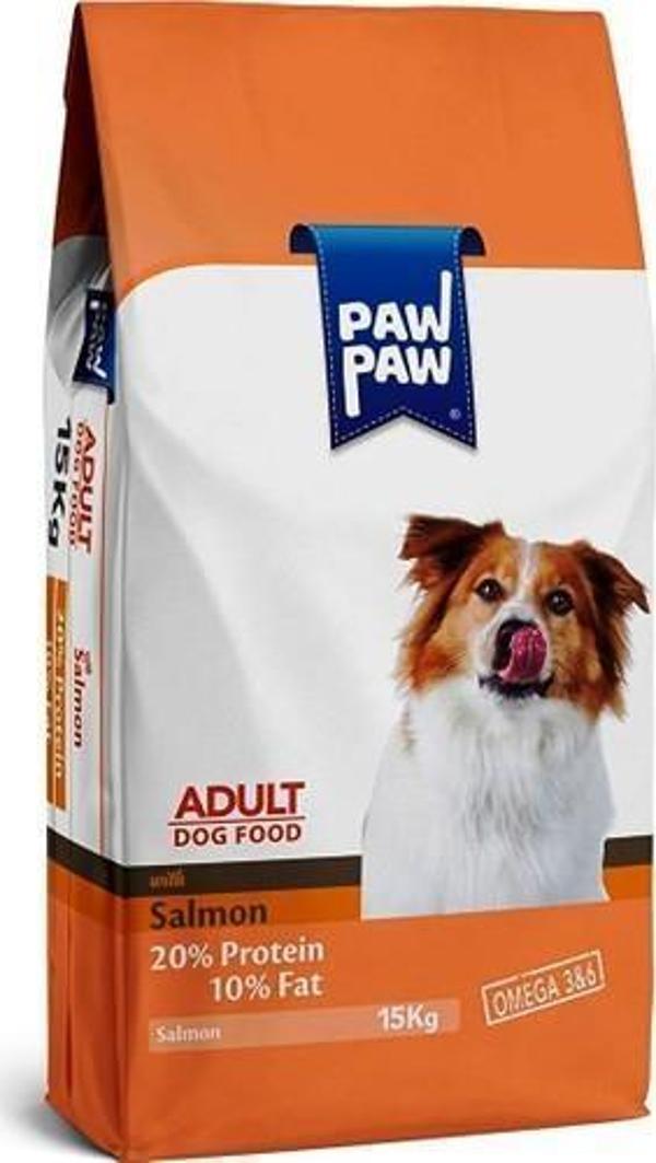 Paw Paw Somonlu Yetişkin Köpek Maması 15 kg - Image 1
