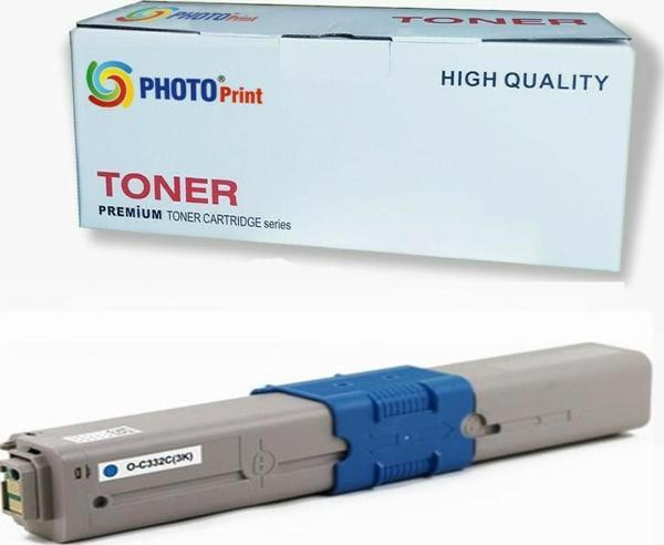 Okı MC363DN  C332 / MC363  Mavi Ithal Muadil Toner 3.000 Syf Renkli
 - Image 1