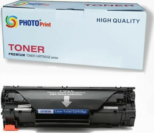 Photo Print Laserjet Pro Hp CF283A / 83A - Canon CRG-737 Universal Reman Siyah Muadil Toner  1.600 Sayfa
 - Image 1