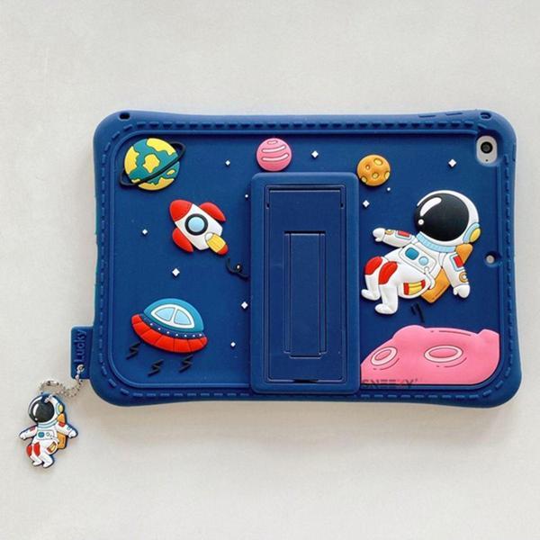Sneezy İpad Mini 6.Nesil 8.3 İnç Uyumlu Galaxy Shell Astront Temalı Çocuk Tablet Kılıfı - Image 1