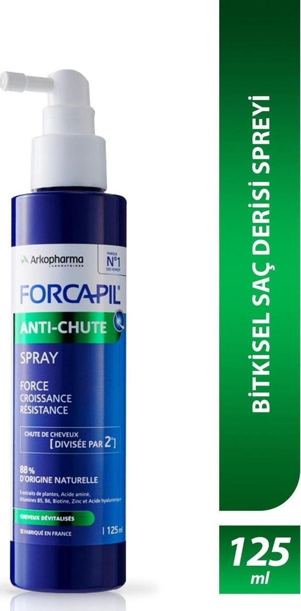 Arkopharma Forcapil® Anti-Hair Loss Spray – Saç Dökülmesine Karşı Bitkisel Saç Spreyi - 125 Ml - Image 1