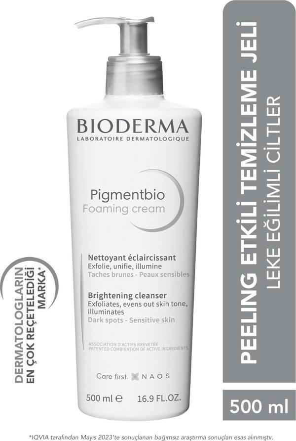 Bioderma Pigmentbio Köpük Krem Temizleyici 500 ml - Image 1