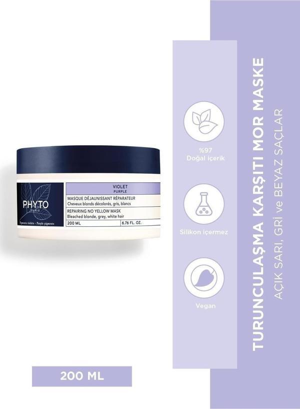 Phyto Purple Turunculaşma Karşıtı Mor Maske 200Ml - Image 1