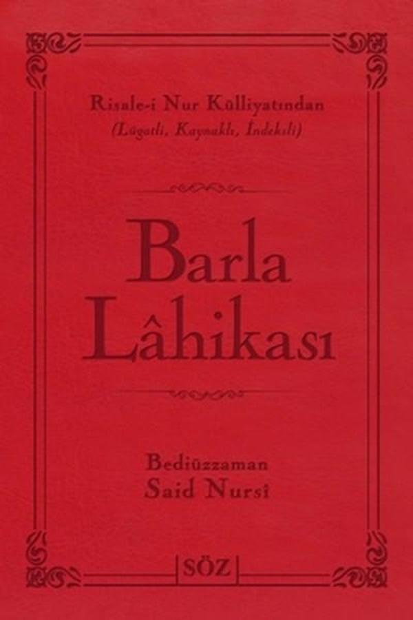 Barla Lahikası (Büyük Boy - İki Renk) - Söz Basım Yayın - Image 1