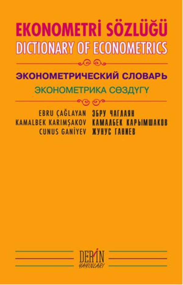 Ekonometri Sözlüğü - Derin Yayınları - Image 1