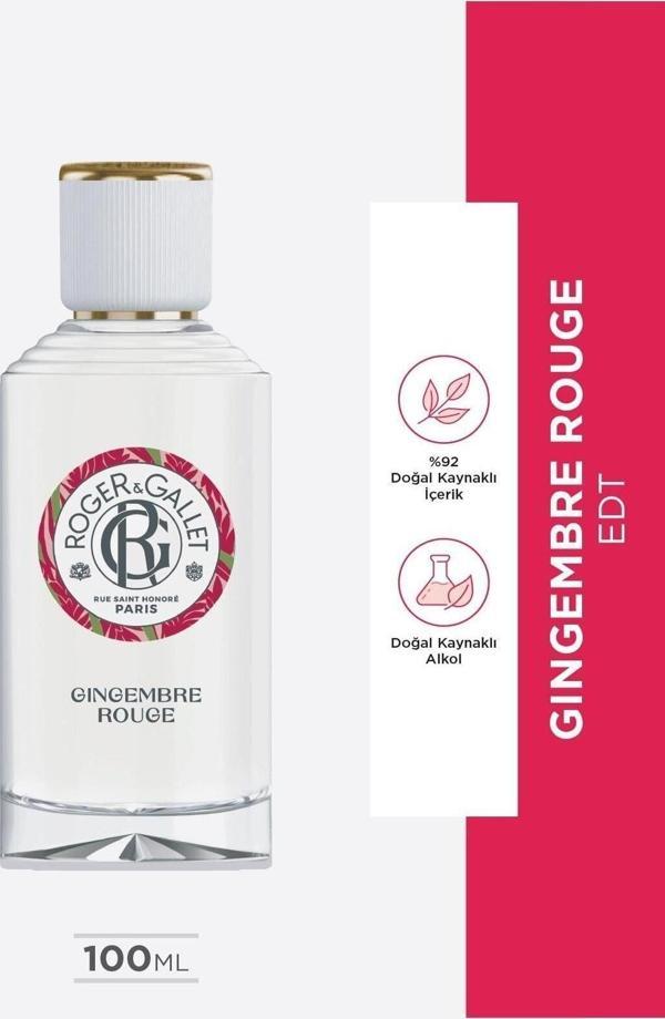 Roger&Gallet Gingembre Rouge Edt 100Ml - Image 1