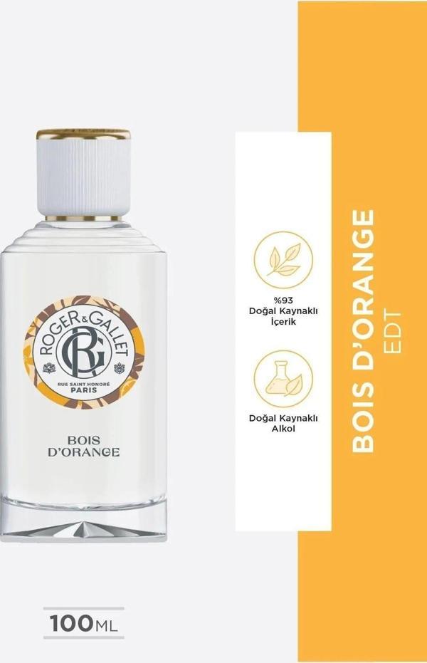 Roger&Gallet Bois D’Orange Edt Turunç Özlü, Odunsu, Enerji Veren Parfüm 100 Ml - Image 1