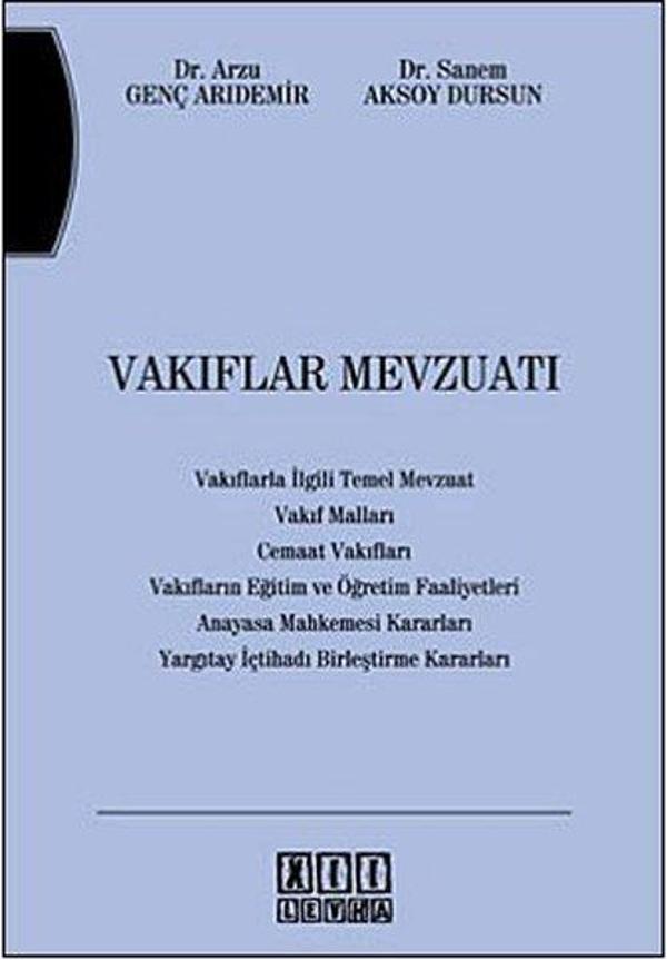 Vakıflar Mevzuatı - On İki Levha Yayıncılık - Image 1