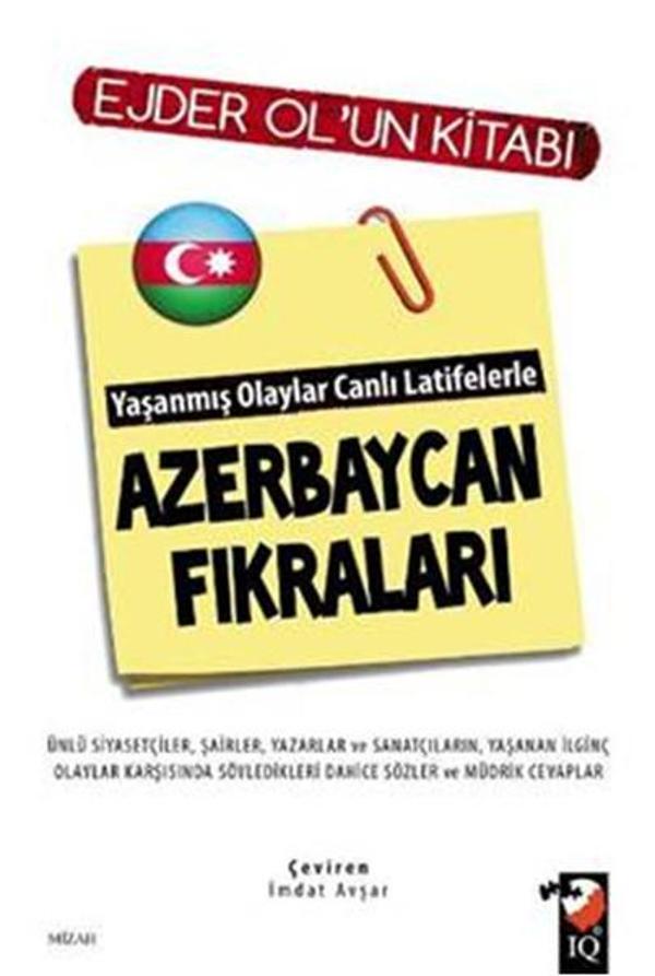 Yaşanmış Olaylar Canlı Latifelerle Azerbaycan Fıkraları - IQ Kültür Sanat Yayıncılık - Image 1