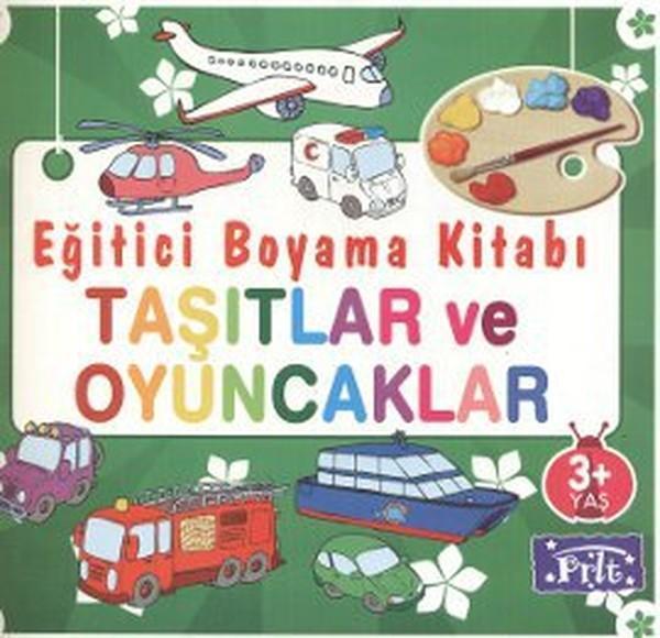 Eğitici Boyama Kitabı - Taşıtlar ve Oyuncaklar - Parıltı Yayınları - Image 1