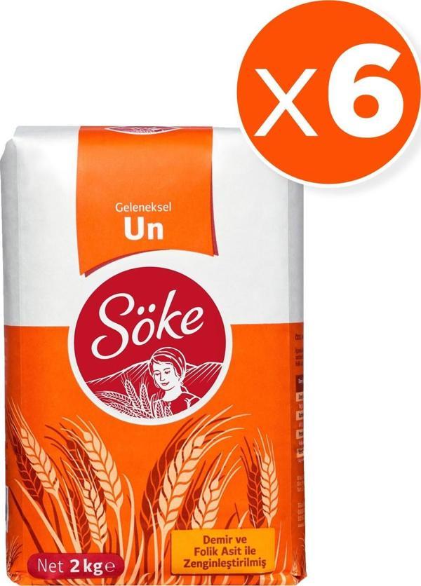 Söke Un 2 kg x 6 Adet (12 kg) - Image 1