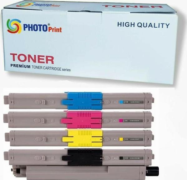 Photo Print Okı MC363DNW 4 Renk Ithal Muadil Toner Seti 3.500 Syf Renkli
 - Image 1