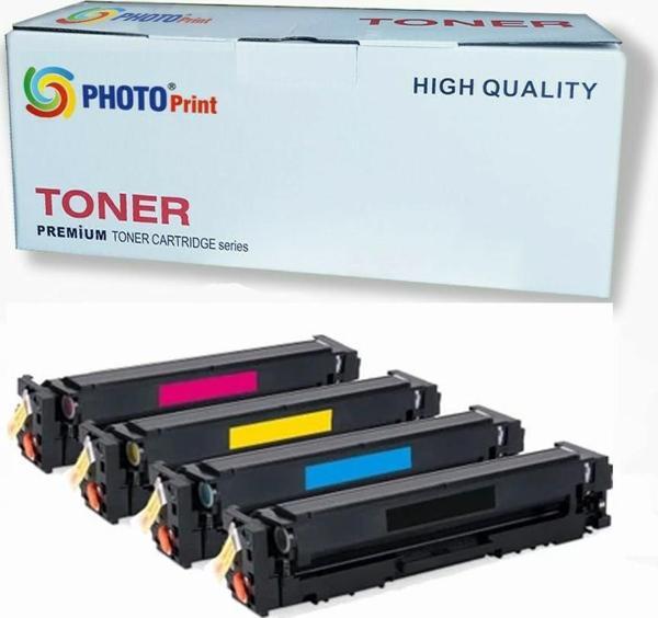 Photo Print Canon I-Sensys MF-655CDW CRG-067 Ithal 4 Renk Muadil Toner Seti Chipli  1.350 Sayfa
 - Image 1