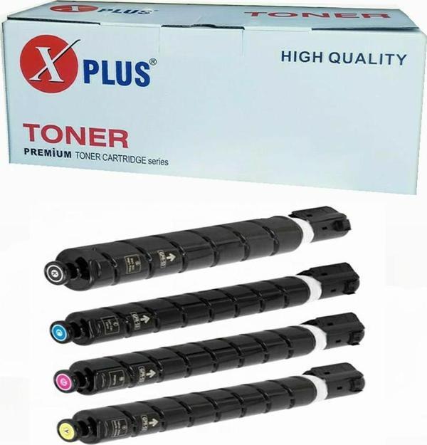 Xplus Canon C-EXV49 IR-C3320I 4 Renk Ithal Muadil Toner Seti Siyah 36.000 Sayfa, Renkliler 19.000 Sayfa
 - Image 1