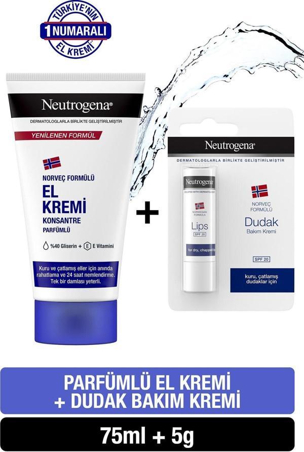 Neutrogena Parfümlü El Kremi 75 Ml Dudak Kremi - Image 1