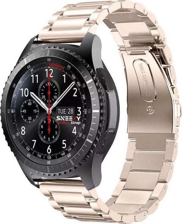 Sneezy Amazfit Watch Gtr 3 Pro-Gtr 3-Gtr 2E-Gts 2-Gtr 47Mm 22Mm Uyumlu Ironweft Döküm Çelik Metal Kordon - Image 1