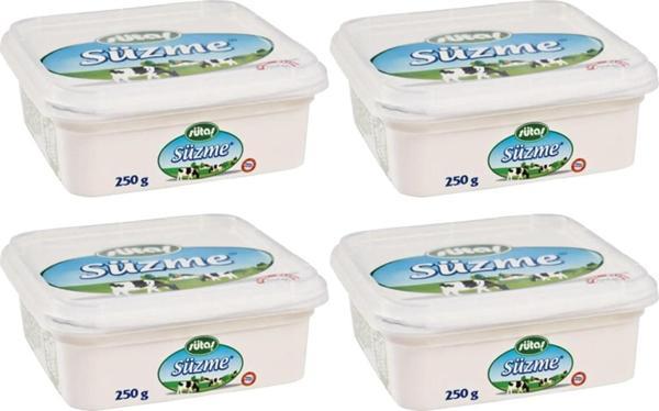 Sütaş Süzme Peynir 250 gr 4 lü - Image 1