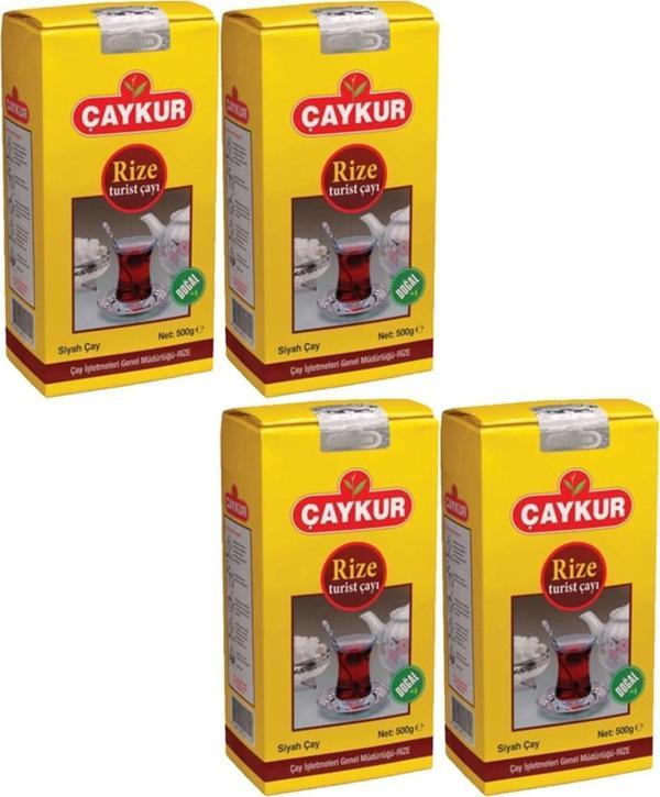 Çaykur Rize Turist 500 gr 4'lü Paket Dökme Çay - Image 1