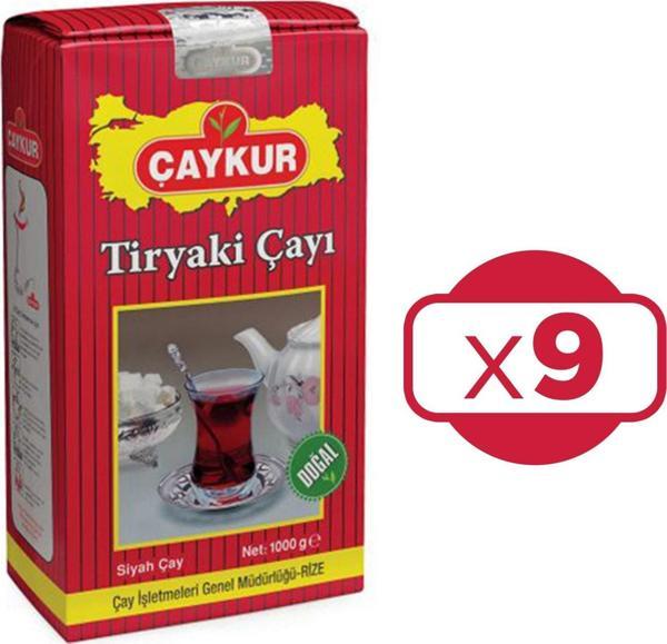 Çaykur Tiryaki Çayı 1000 G x 9 Adet - Image 1