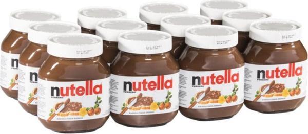 Nutella Kakaolu Fındık Kreması 750 Gr X 12 Adet - Image 1