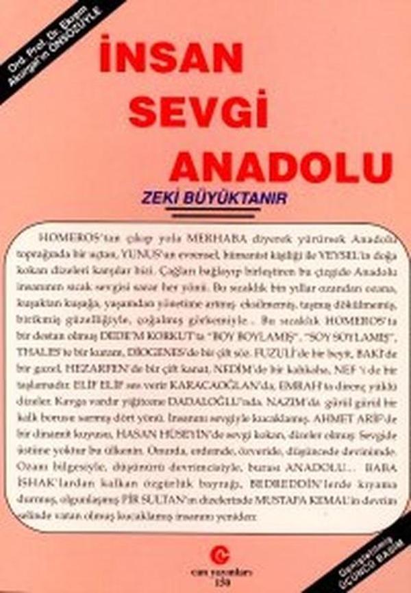 İnsanSevgiAnadolu - Can Yayınları (Ali Adil Atalay) - Image 1