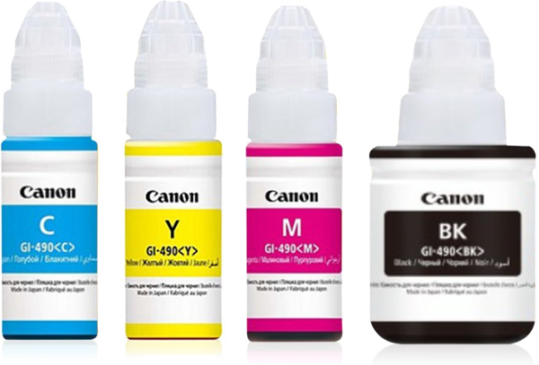 Canon GI-490 Orjinal Set Mürekkep / Pixma G1400 / G2400 / G3400 - Image 1