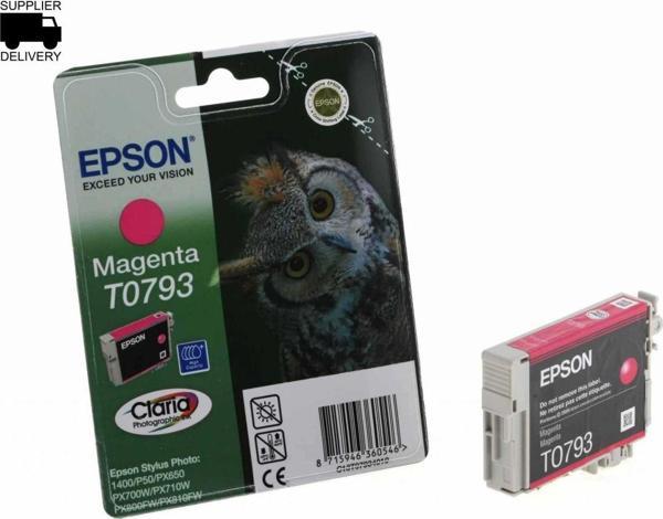 Epson T0793 / Stylus Photo 1400 / 1410 / 1500w / PX660 / PX730wd / PX830fwd Kırmızı Orjinal Kartuş - Image 1