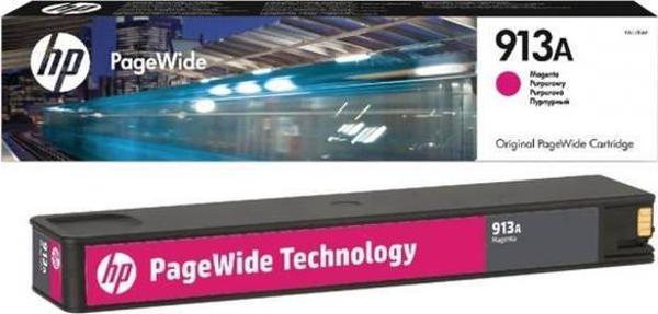 HP 913A F6T78AE Kırmızı Orjinal Kartuş/ PageWide Pro450 / Pro452 - Image 1