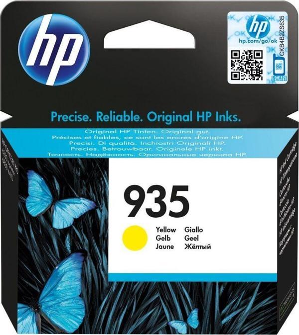 HP 935 C2P22A Sarı Orjinal Kartuş , Officejet Pro 6230 / 6830 Orjinal Kartuş - Image 1