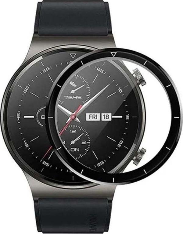 Sneezy Huawei Watch Gt3 Pro Uyumlu Polymer Nano 0.5 Mm Watch Ekran Koruyucu - Image 1