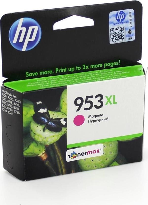 Hp 953XL F6U17AE Kırmızı Orjinal Kartuş/ Officejet Pro 8210 / 8218 / 8710 / 8715 / 8720 / 8725 - Image 1