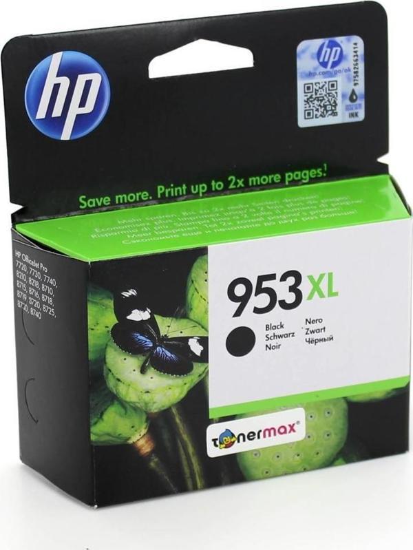 Hp 953XL L0S70AE Siyah Orjinal Kartuş/ Officejet Pro 8210 / 8218 / 8710 / 8715 / 8720 / 8725 - Image 1