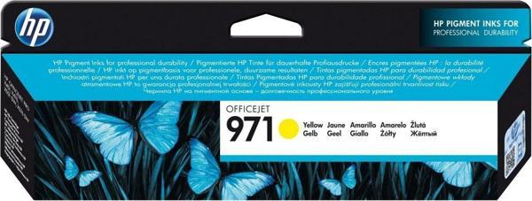 HP 971 CN624A Sarı Orjinal Kartuş / Officejet Pro X476 / Pro X451 / Pro X551 / Pro X576 Orjinal Kartuş - Image 1