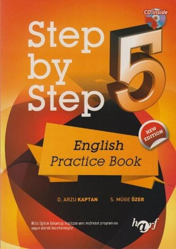 Step by Step English Pratice Book 5 - Harf Eğitim Yayıncılık - Image 1
