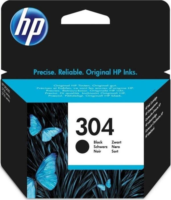 Hp 304 N9K06AE Siyah Orjinal Kartuş/ Deskjet 2600/2620/2630 / 3720 / 3730 / 3732 - Image 1
