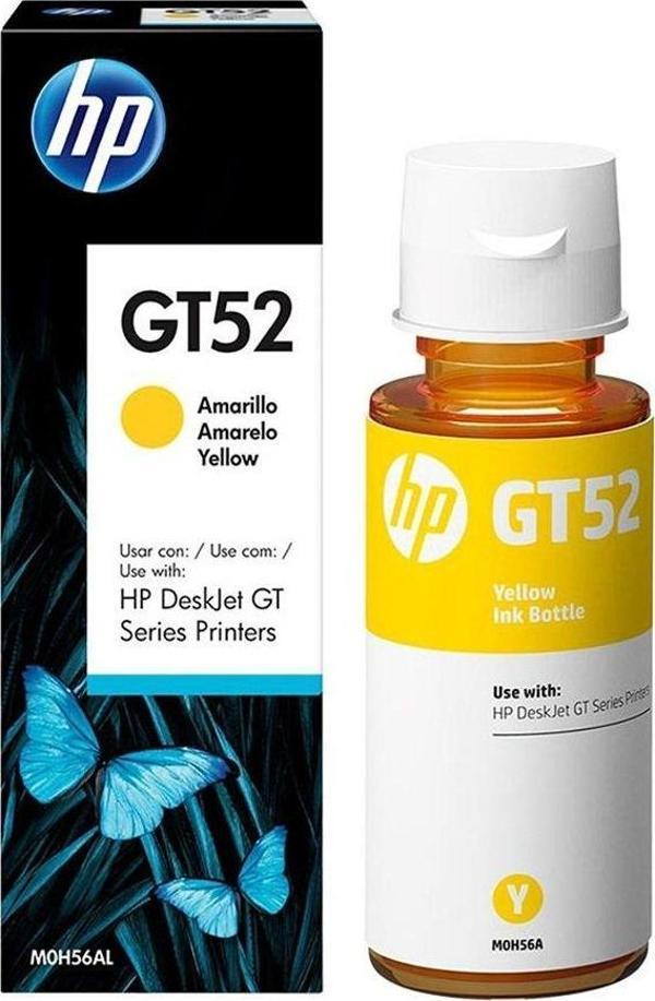 Hp GT52 M0H56AE / DeskJet GT-5810 / GT-5820 Sarı Orjinal Şişe Mürekkep - Image 1