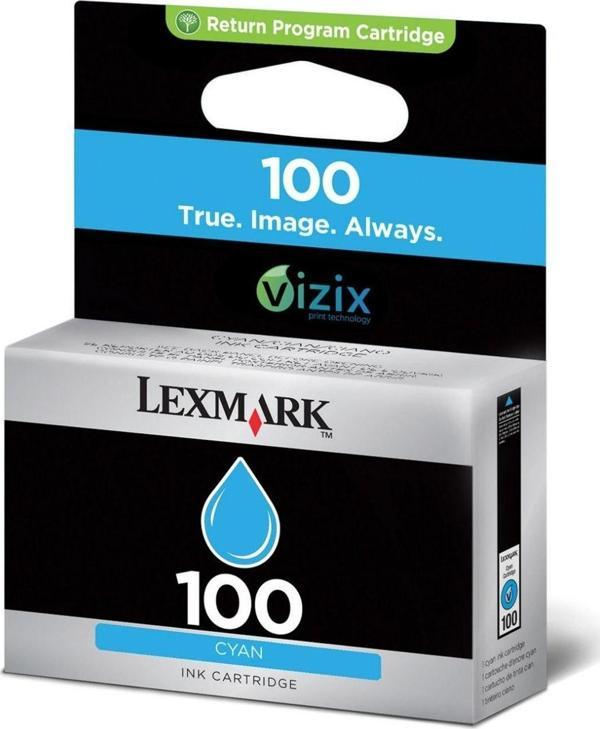 Lexmark 100 14N0900 Mavi Orjinal Kartuş - Image 1