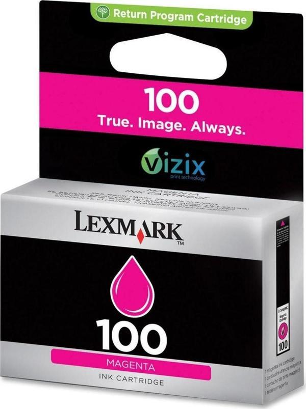 Lexmark 100 14N0901 Kırmızı Orjinal Kartuş - Image 1